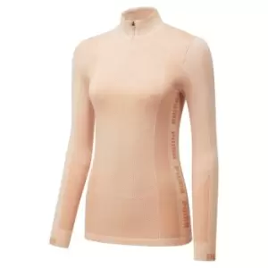 Puma Evoknit Seamless Half Zip Top Womens - Beige