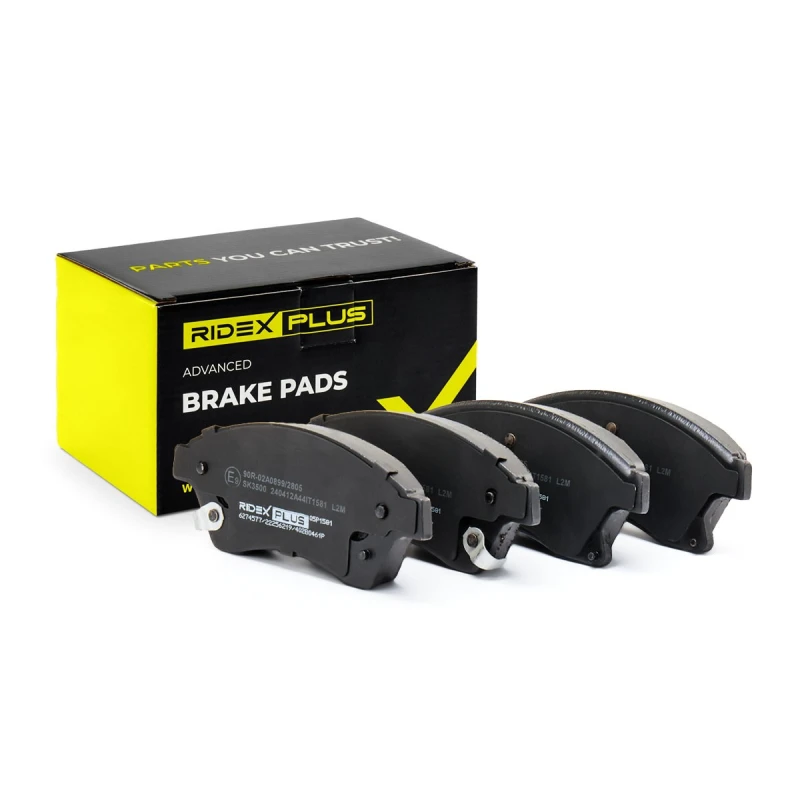 Image of RIDEX PLUS Brake pad set RIDEX PLUS 402B0461P