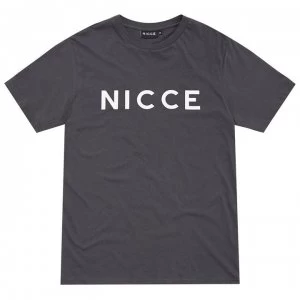 image of Nicce Tee Mens - Grey