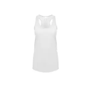 Image of Next Level Womens/Ladies Ideal Racer Back Tank Top (L) (White)