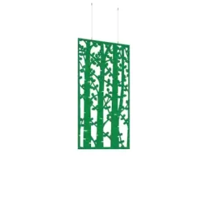 Image of Social Spaces Piano Chords Acoustic Patterned Hanging Screens in Dark Grey 1200