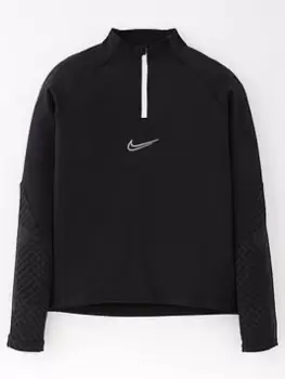 Image of Boys, Nike Junior Strike Drill Top, Black, Size L