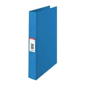 Image of Esselte Ring Binder 2-Ring 25mm A4 Blue Pack 10 20934ES