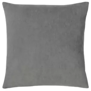 image of Kobe Velvet Cushion Grey