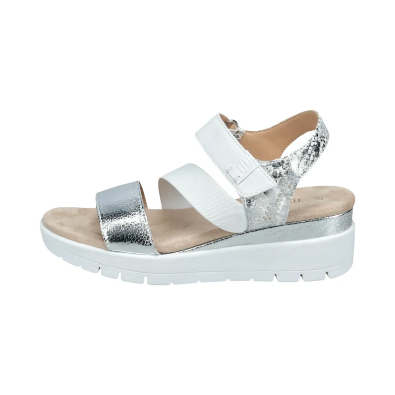 Image of TT.Bagatt Womens wedge sandals TT.Bagatt Argente Female 36