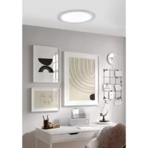 image of Fueva 5 Chrome Steel Recessed Light - chrome - Eglo