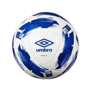 Image of Umbro Neo Swerve Football White Blue Size 5