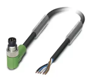 Image of Phoenix Contact M8 5-Pin Cable assembly, 5m Cable