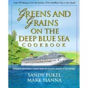 Image of greens and grains on the deep blue sea fabulous vegetarian cuisine from the