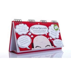 Image of Office Excuses Flip Book Spiral bound 2014