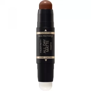 Image of Max Factor Facefinity All Day Matte Panstik foundation and makeup primer In Stick Shade 110 Espresso 11 g