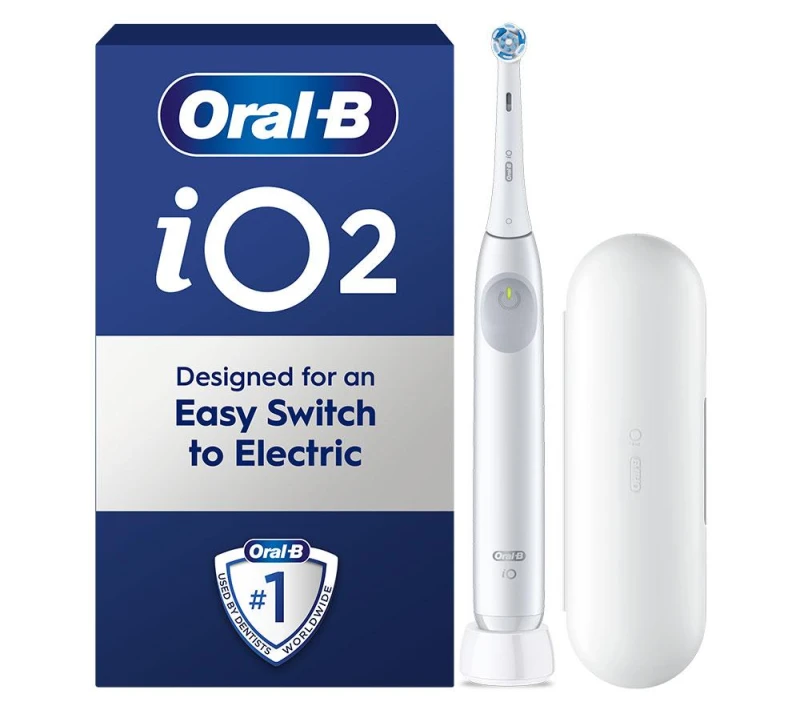 Image of ORAL B iO 2 Electric Toothbrush - White 8700216375542
