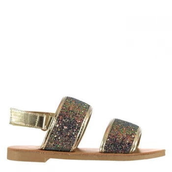 image of SoulCal Shimmer Girls Sandals - Multi Glitter