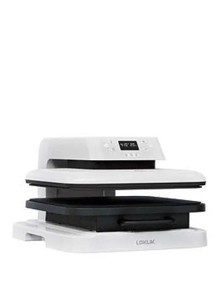 image of LOKLIK AUTO HEAT PRESS MACHINE-WHITE