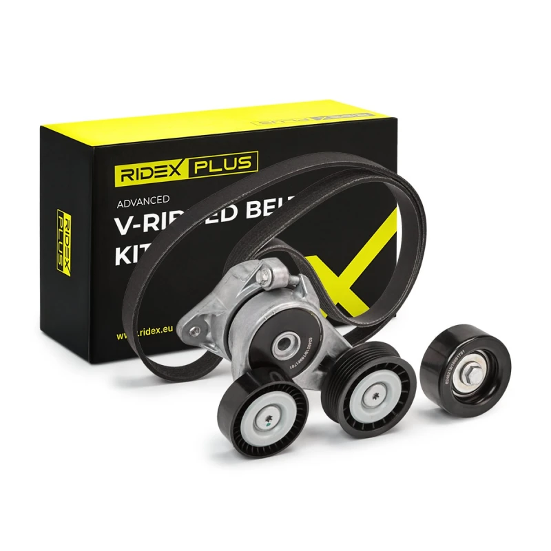 Image of RIDEX PLUS V-Ribbed Belt Set RIDEX PLUS 542R0145P