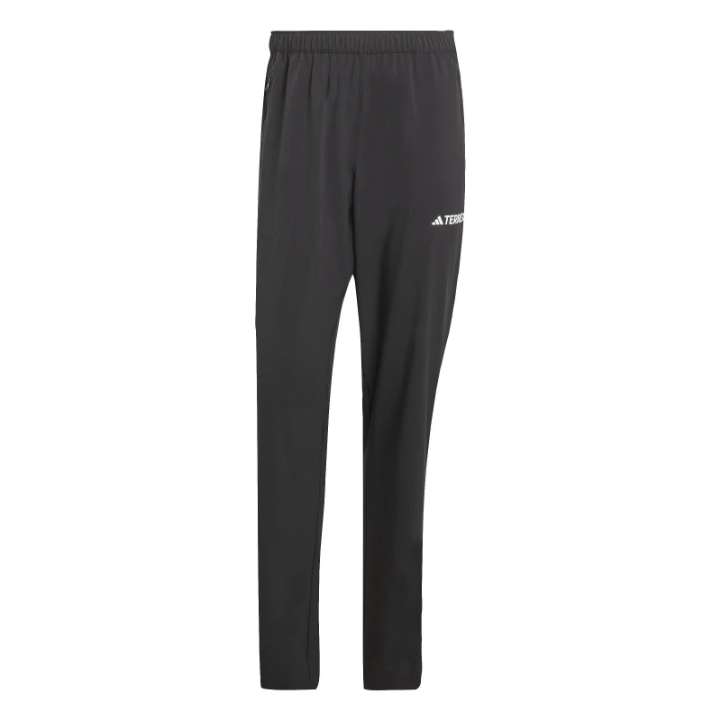 Image of adidas Multi Essentials Stretch Joggers Mens Walking Trousers S Black 44371003350