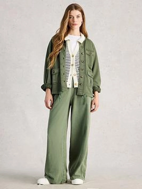 Image of White Stuff White Stuff Demi Jacket Green - White Stuff - Size: 14 Green Female 14 ZD50103