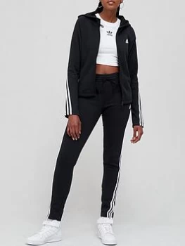 Image of adidas Energy Tracksuit - Black/White, Size 2XL, Women