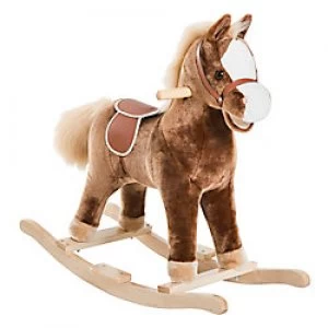 image of HOMCOM Rocking Horse 330-091 Brown