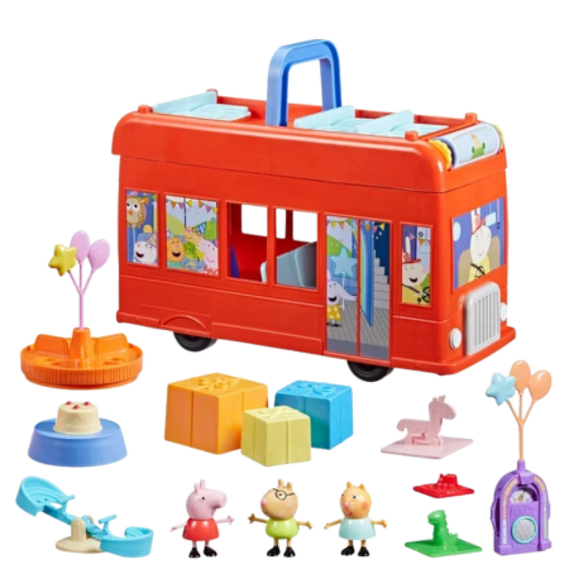 Image of Peppa Pig Peppa Pig 2 in 1 Party Bus