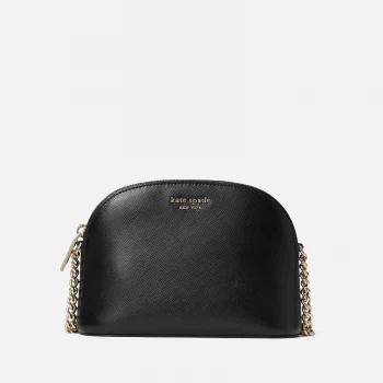 image of Kate Spade New York Womens Spencer Small Dome Crossbody Bag - Black