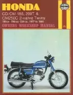 Image of honda cd cm 185 200t and cm250c 2 valve twins
