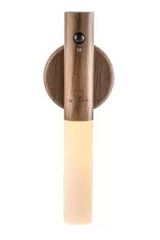 image of Rechargeable Smart Baton Light with Built-in Sensor Walnut