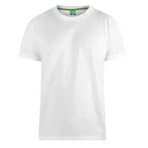 Image of Duke Mens Flyers-1 Crew Neck T-Shirt (L) (White)