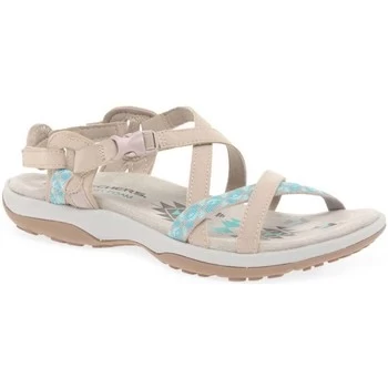 image of Skechers Reggae Slim Vacay Womens Sandals womens Sandals in Beige,6,7