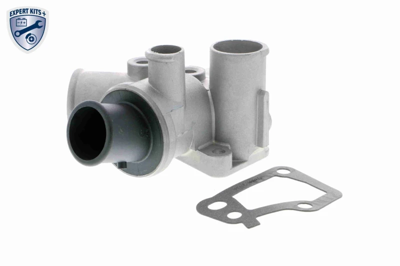 Image of VEMO V24-99-0009 Engine thermostat EXPERT KITS +, Opening Temperature: 80°C, with gasket/seal Thermostat,coolant (316)