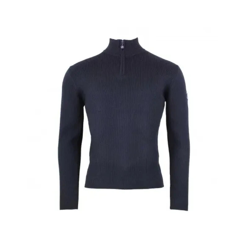 Image of Peak Mountain Turtleneck sweater Peak Mountain Ciotat Bleu Male S CHARLY/FO-BLEU NUIT