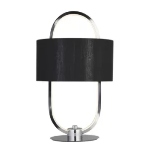 image of Madrid LED Table Lamp, Black Shade 3000K