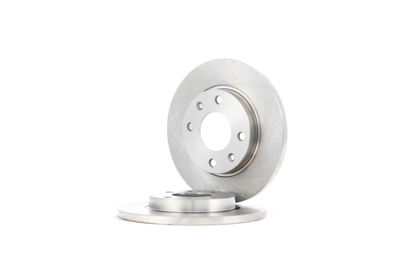 Image of STARK SKBD-0020053 Brake disc Front Axle, solid, Cast Iron, Uncoated, Untreated, without bolts/screws Cast Iron Brake Disc (82)