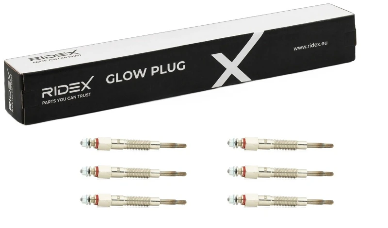 Image of RIDEX 243G0228 Glow plug 6,5V Glow Plug (243)