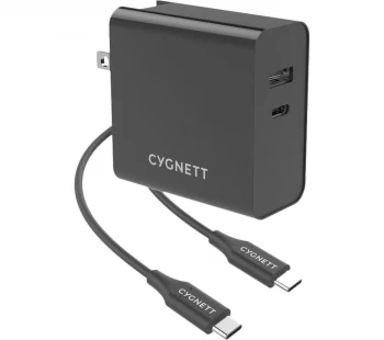 image of CYGNETT PowerPlus 2-Port Universal USB Travel Plug Adapter - 1.5 m