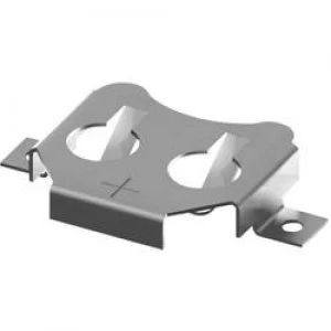 Image of Button cell holder 1 CR1216 CR1220 Horizontal SMD L x W x H