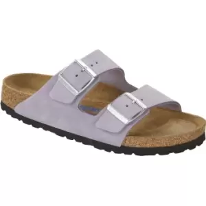 Image of Birkenstock Unisex Arizona Soft Footbed Sandal Purple Fog UK 5