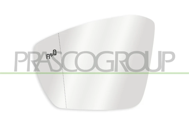 Image of PRASCO Wing mirror glass PRASCO VG7707524