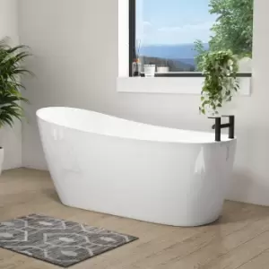 Image of Freestanding Single Ended Slipper Bath 1660 x 715mm - Design