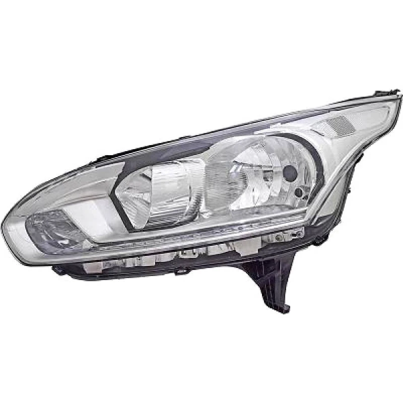 Image of DIEDERICHS 1455785 Headlights H7, Left, with motor for headlamp levelling Headlight (259)