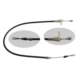 Image of Cable parking brake 01666 by Febi Bilstein