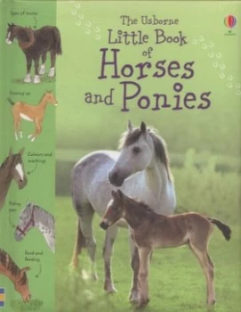 Image of The Usborne Little Book of Horses and Ponies by Sarah Khan and Stephen Lambert and Keith Furnival and Kirsteen Rogers Hardback