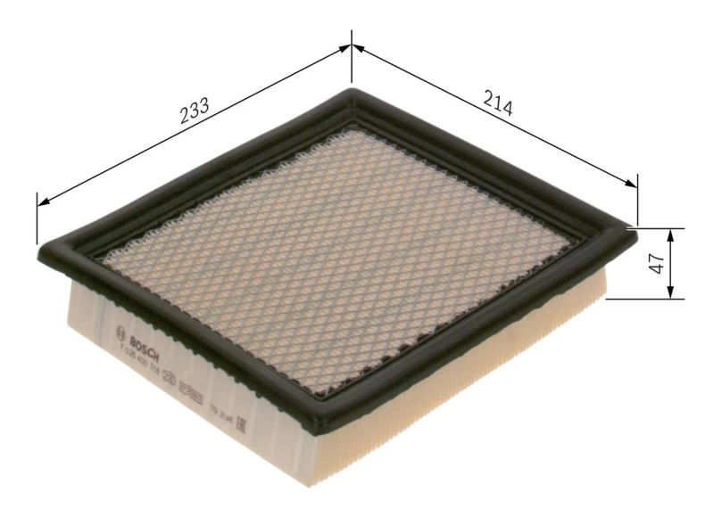 Image of Air filter Bosch F 026 400 518