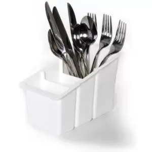 image of Delfinware Plastic Cutlery Basket White