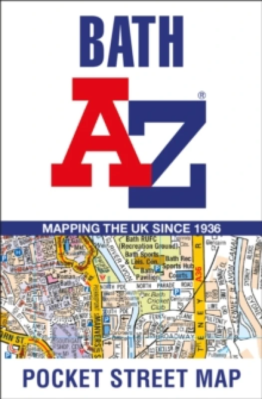Image of Bath A-Z Pocket Street Map Sheet map, folded