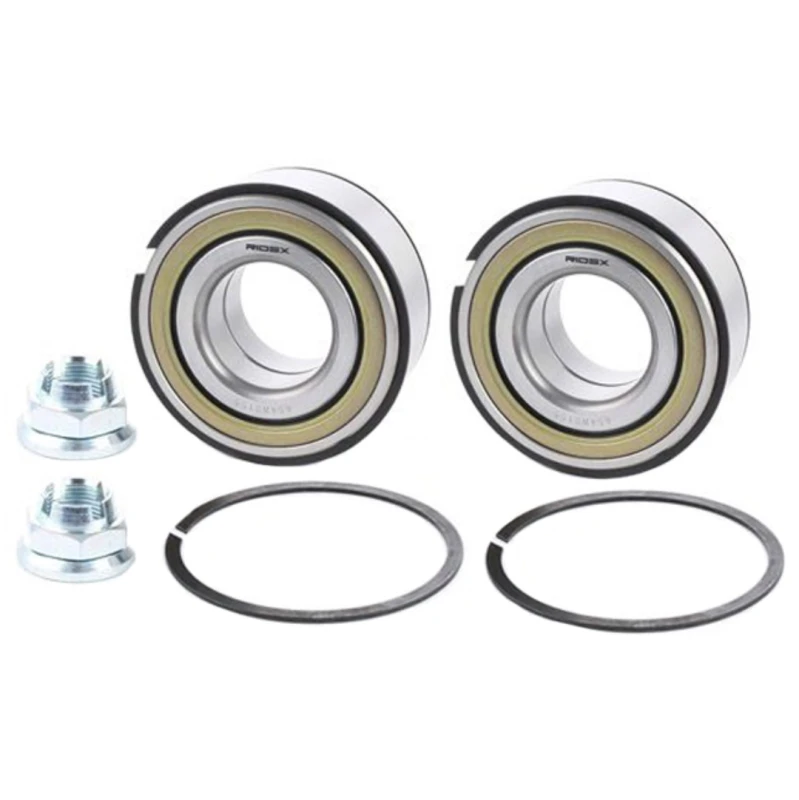Image of RIDEX 654W1314 Wheel bearing kit Front Axle, Contains two wheel bearing sets Wheel Bearing Kit (654)