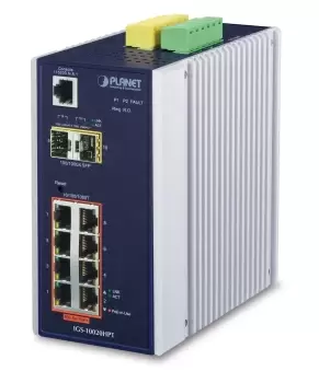 Image of PLANET IGS-10020HPT network switch Managed L2+ Gigabit Ethernet...