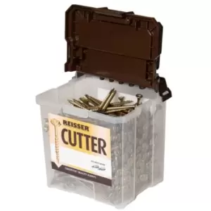 Image of Reisser - Screws 8221480PB Cutter Tubs 4mm x 80mm Box of 500 Wood Screws