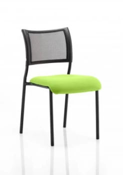 Image of Brunswick Bespoke Seat Black Frame Myrrh Green