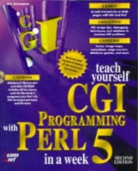 Image of Teach Yourself Cgi Programming with Perl 5 in a Week by Eric Herrmann Book